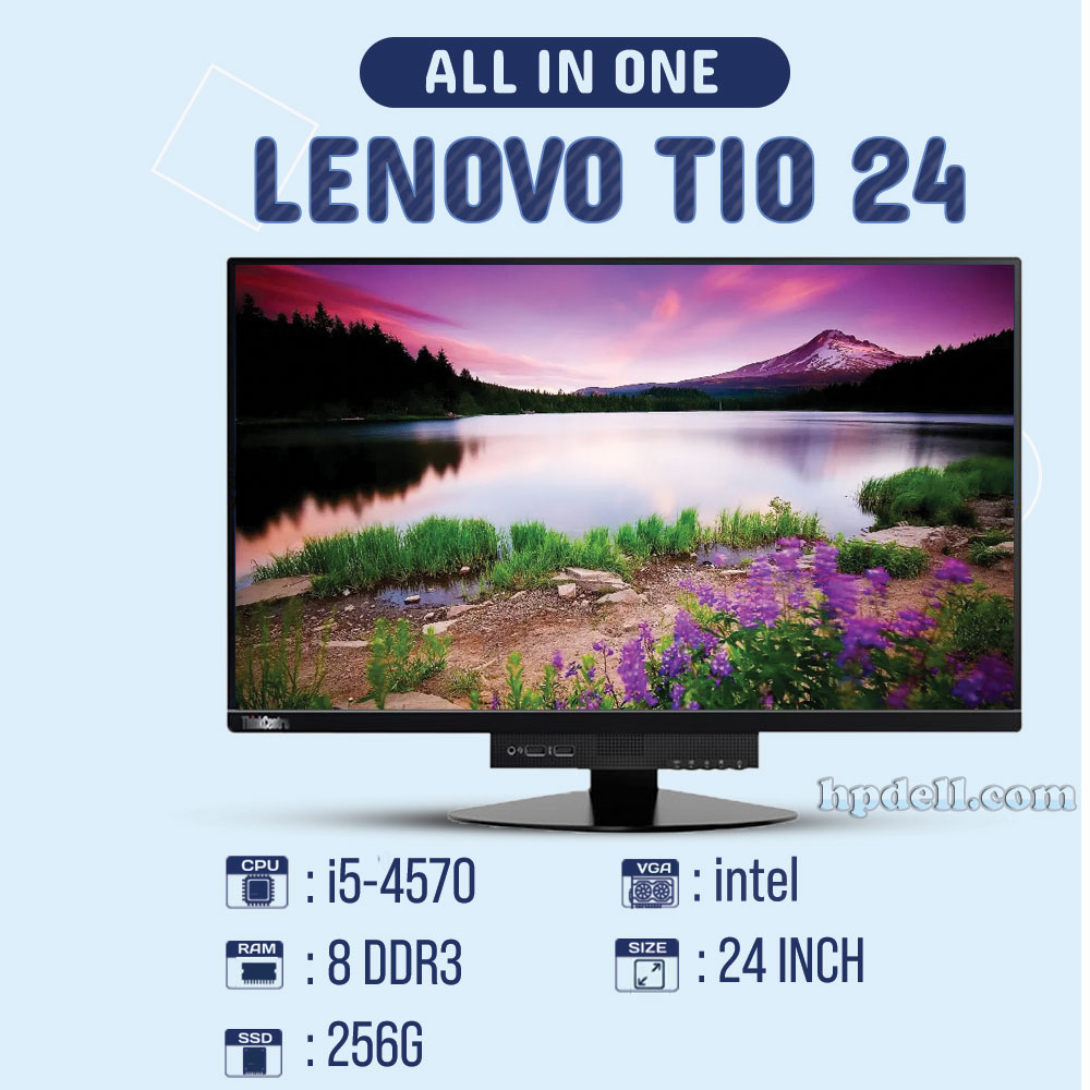آل این وان لنوو استوک مدل tio24 با پردازنده i5 نسل 4